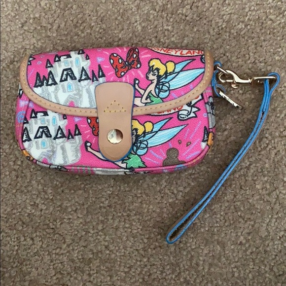 Disney Pink Sketch Print Wristlet! - Picture 1 of 6